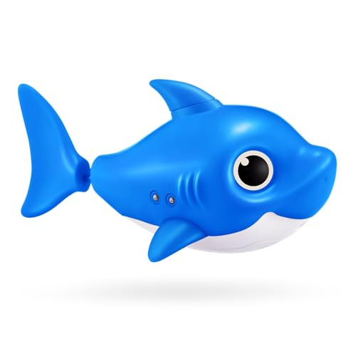 Robo Alive Junior Baby Shark  Silicon Fins Version Swimming Mini Baby Shark (3 Pack) by ZURU