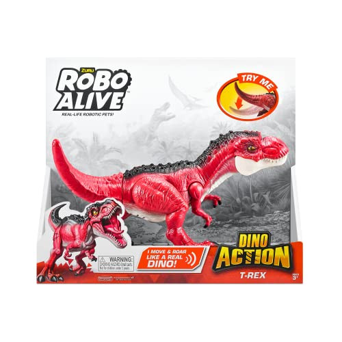 Robo Alive ZURU - Robo Alive-Dino ACTIONREX, 7171, Multicolor