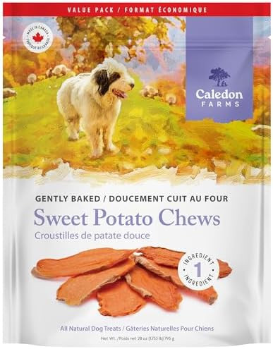 Caledon Farms Value Pack Sweet Potato Chews Dog Treats 28oz/795G