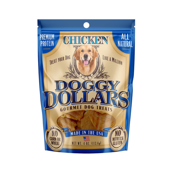 Doggy Dollars – Natural Gourmet Beef Dog Treats (32oz)