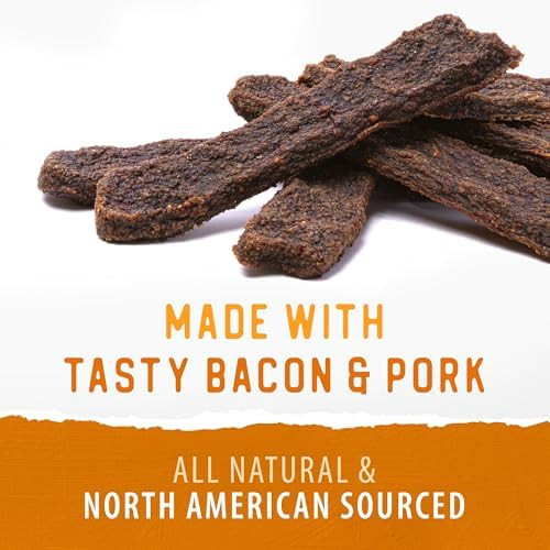 Caledon Farms The Dodo Classic Jerky - Bacon & Pork Recipe 7.8oz Dog Treats Jerky