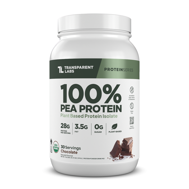 Transparent labs Pea Protein Isolate - Chocolate - 30 Servings