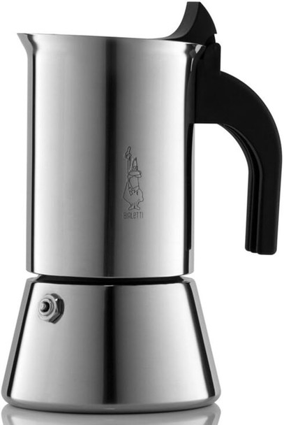 Bialetti Venus Coffee Maker 2 Cups Anti-Burn Handle Not Suitable For Induction 2 Cups (85 Ml) Stainless Steel Color - Copper Wattage - 3600