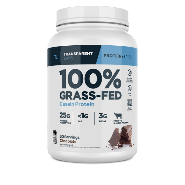 Transparent Labs Grass Fed Casein -  30 servings