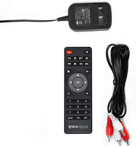 Grace Link Internet Radio Tuner And Streaming Music Player With Chromecast Built-In: Stream Hi-Fi Music To Your Stereo System