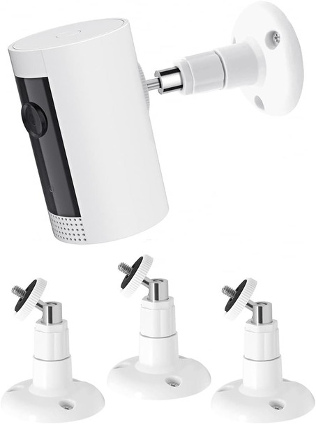 Wall Mount for Ring Indoor Cam & Ring Stick Up Cam, 360 Degree Adjustable Mount Bracket for Ring Camera Outdoor Indoor Security Camera System(3 Pack) Wall Mount for Ring Indoor Cam & Ring Stick Up Cam, 360 Degree Adjustable Mount Bracket for Ring Camera Outdoor Indoor Security Camera System(3 Pack)