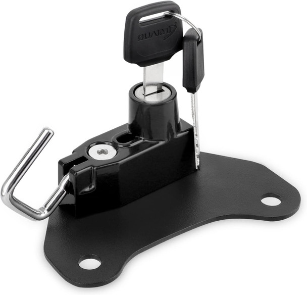 Motorcycle Helmet Lock Anti-Theft Helmet Security Lock with Keys for Indian Scout/Sixty 2015-2018-Black Motorcycle Helmet Lock Anti-Theft Helmet Security Lock with Keys for Indian Scout/Sixty 2015-2018-Black