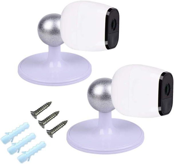 Table Ceiling Mount 2 Pack For Arlo Pro Arlo Pro 2 Wire-Free Cameras By Dropcessories (White)