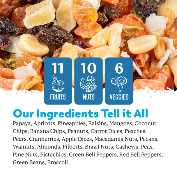 Dr. Harvey'S Exotic Parrot Blend Seedless Blend Of Natural Food For Large Parrots