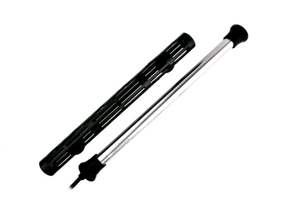 Finnex Premium Titanium Aquarium Heater Th Series Deluxe Nickel Coil Heater Guard Made In Taiwan (500 Watts)