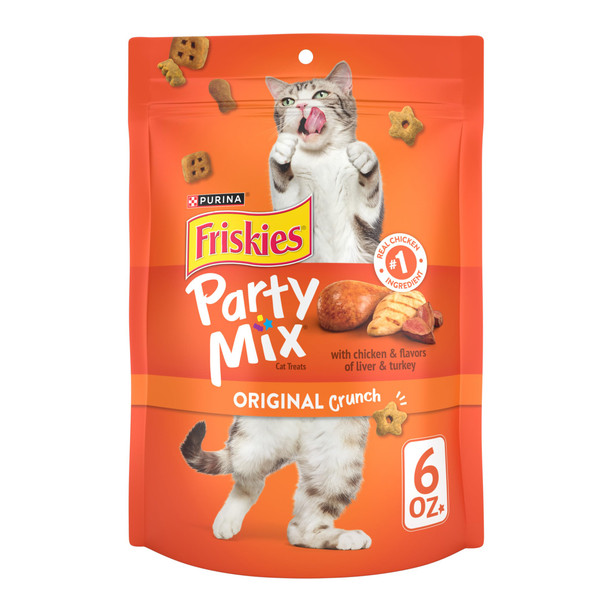 Friskies Purinacat Treats Party Mix Original Crunch - 20 Oz. Pouch