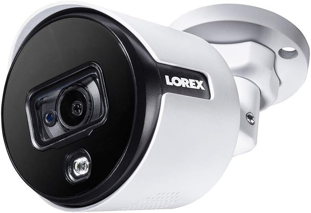 Lorex Analog 4K Weatherproof Indoor/Outdoor HD Wired Add-On Security Camera w/Long Range Night Vision, Motion Activated Lights, and Remote-Triggered Sirens (Camera Only-Requires Lorex Recorder) Lorex Analog 4K Weatherproof Indoor/Outdoor HD Wired Add-On Security Camera w/Long Range Night Vision, Motion Activated Lights, and Remote-Triggered Sirens (Camera Only-Requires Lorex Recorder)