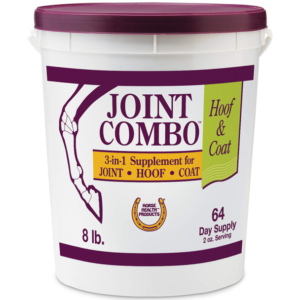 Horse Health Joint Combo Hoof & Coat Convenient 3-In-1 Horse Joint Supplement Provides Complete Joint Hoof And Coat Care 3.75 Lbs. 30 Day Supply