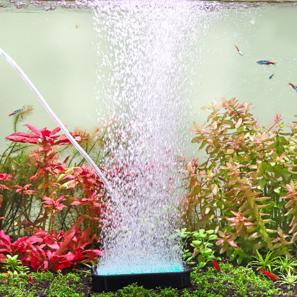 Hygger Air Stone For Aquarium: High Dissolved Oxygen Diffuser Kit For Freshwater Or Saltwater Fish Tank Hydroponic Hydroponics And Air Pump- 3.1W X 4.5L Inch Air Bubble Stone