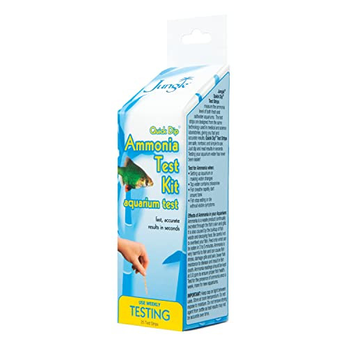 Jungle Tk301W Quick Dip Ammonia Test Strips 25-Pack