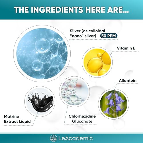 Leacademic Cat Wound Care In Drops Cat Cone May Be Beneficial Here Nano Silver + Chlorhexidine In The Composition To Care The Skin With Bites Scratches Redness Irritation And Sutures After Surgery 2 Oz