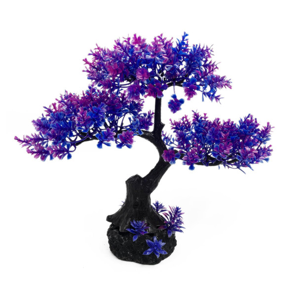 Mipukbay Aquarium Plants Tree - Red & Green Artificial Plastic Fish Tank Decor Realistic Ornament Safe For Fish & Shrimp Low-Maintenance Aquascaping Plants For Freshwater/Saltwater Tank Landscaping