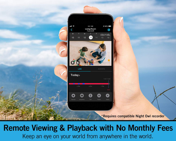 Night Owl 1080p HD Wired Indoor/Outdoor Add-On Cameras with Built-in Motion-Activated Spotlights, 100 ft. of Night Vision, Wide Viewing Angle and Color Night Vision (2-Pack) Night Owl 1080p HD Wired Indoor/Outdoor Add-On Cameras with Built-in Motion-Activated Spotlights, 100 ft. of Night Vision, Wide Viewing Angle and Color Night Vision (2-Pack)