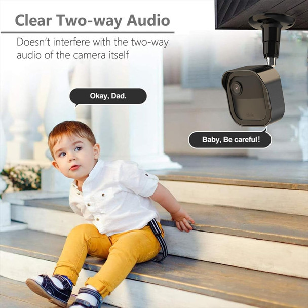 All-New Blink Outdoor Camera Housing and Mounting Bracket (4th Gen & 3rd Gen), 3 Pack Protective Cover and 360° Adjustable Mount with Sync Module 2 Outlet Mount (Black) All-New Blink Outdoor Camera Housing and Mounting Bracket (4th Gen & 3rd Gen), 3 Pack Protective Cover and 360° Adjustable Mount with Sync Module 2 Outlet Mount (Black)