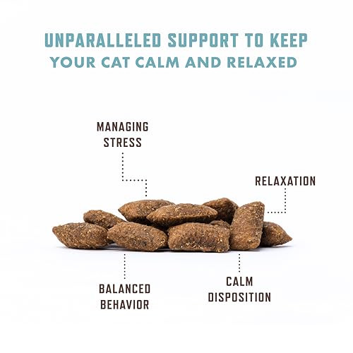 Rocco & Roxie Supply Co. Rocco & Roxie Cat Calming Treats With Melatonin For Cats Stress And Anxiety Relief Keep Calm For Grooming Travel Or Vet Visits Aid Sleep With Organic Ashwagandha And Gaba Chicken Flavored Chews