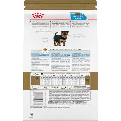 Royal Canin Breed Health Nutrition Yorkshire Terrier Puppy Dry Dog Food 2.5 Lb Bag