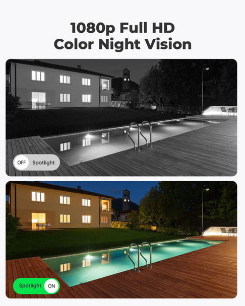 REOLINK Security Camera Outdoor, 1080p Plug-in WiFi Camera for Home Security, PIR Motion Detection, Color Night Vision with Spotlights, Two-Way Talk, microSD Card Local Storage, Lumus REOLINK Security Camera Outdoor, 1080p Plug-in WiFi Camera for Home Security, PIR Motion Detection, Color Night Vision with Spotlights, Two-Way Talk, microSD Card Local Storage, Lumus