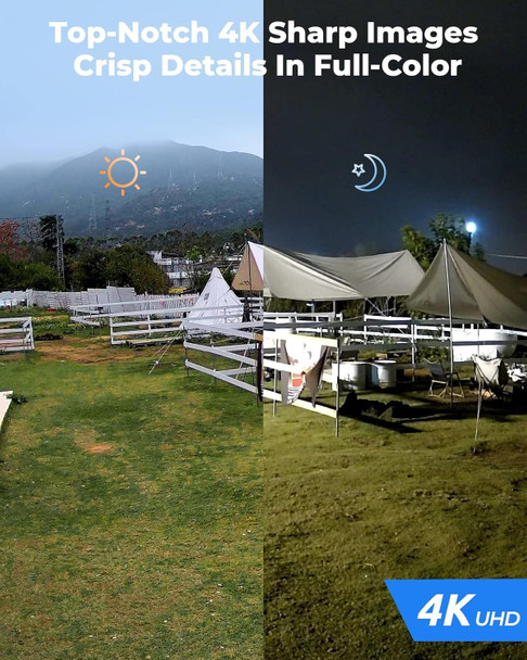 REOLINK RLC-811A Black 4K PoE IP Camera - 123° FoV, 5X Zoom, 2.7mm Lens with Color Night Vision, Human/Vehicle/Pet Detection, 2 Way Talk, Outdoor Waterproof REOLINK RLC-811A Black 4K PoE IP Camera - 123° FoV, 5X Zoom, 2.7mm Lens with Color Night Vision, Human/Vehicle/Pet Detection, 2 Way Talk, Outdoor Waterproof