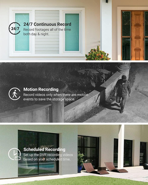 16-Channel 4K/8Mp Network Video Recorder 3840X2160P Ultra Hd Nvr Cloud P2P Remote Access Motion Alert (No Built-In Wifi)