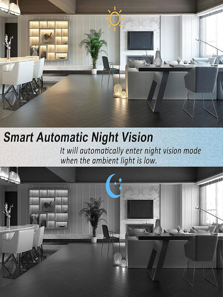 Mini Security Camera, 1080P HD WiFi Home Indoor Outdoor Camera for Baby/Pet/Nanny, IP Camera Remote Viewing for Security with iOS,Android Phone APP