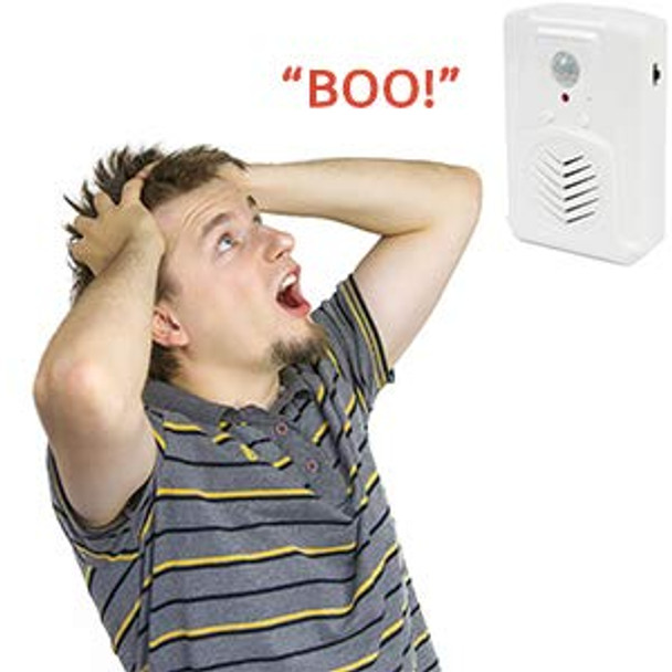 Motion Activated Voice Player - Recordable, Built-in Microphone – Independent Living, Point of Sale Advertising, Door Greeter, Entry Alert