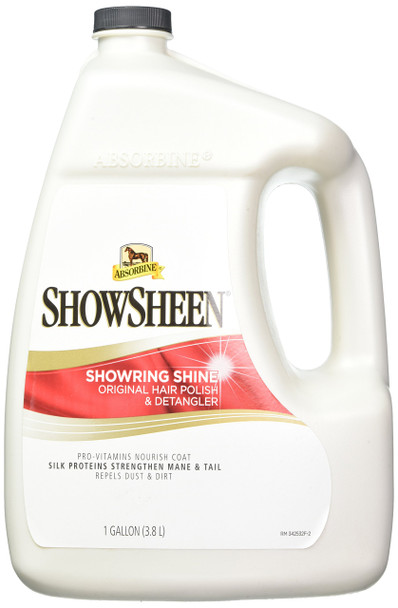 Absorbine Showsheen Finishing Mist Streak- Shine For Horses Dogs Livestock 15Oz