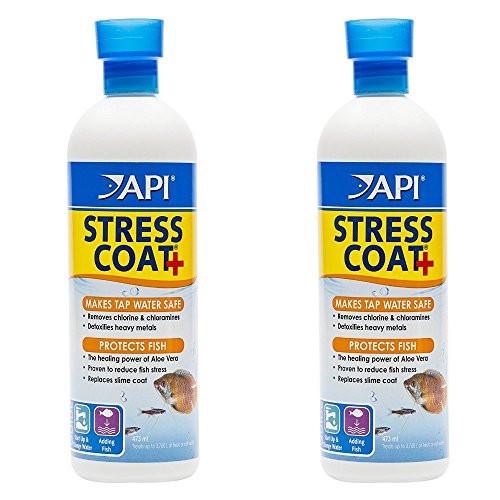 Api Stress Coat Fish And Tap Water Conditioner 16-Ounce (Treats 946 Gallons) Each