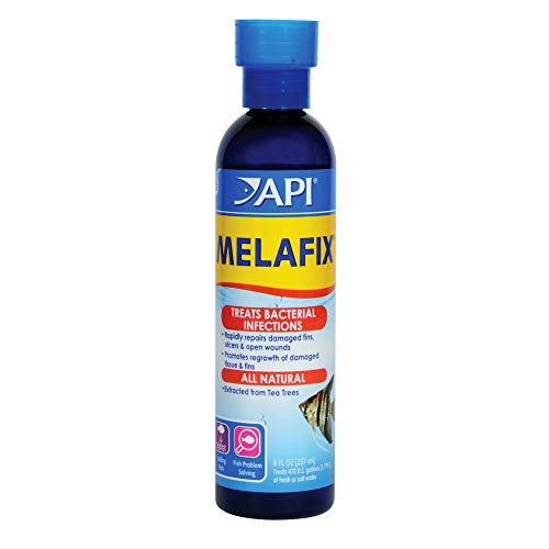 Api Melafix Freshwater Fish Bacterial Infection Remedy 8-Ounce Bottle