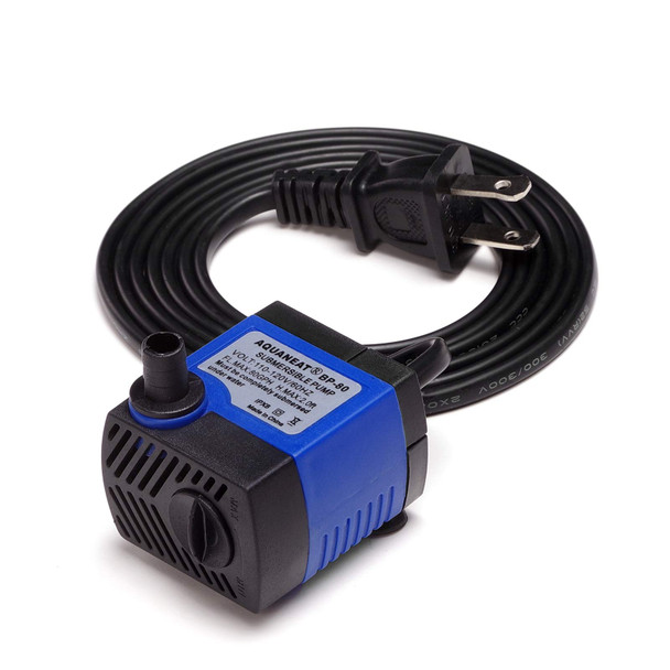 Aquaneat Small Fountain Pump 80 Gph Submersible Water Pump For Aquarium Fish Tank Outdoor Water Fountain Hydroponics Pond Filter Pump