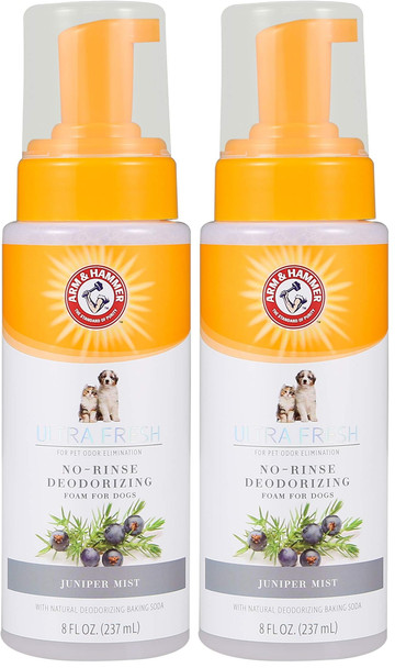 Arm & Hammer For Pets Ultra Fresh Waterless Bath Spray In White Jasmine Scent Dry Dog Shampoo Deodorizer