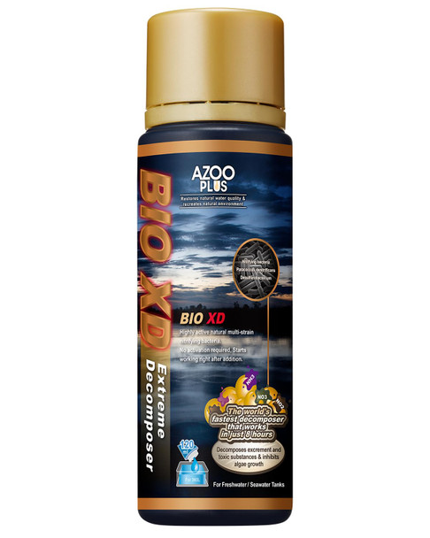 Azoo Plus Bio Xd Extreme Decomposer Nitrifying Bacteria For Freshwater And Saltwater Fish Tank 8.45 Ounces