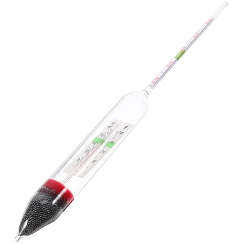 Balacoo Sea Water Densitometer Brine Hydrometer High Precision Salinity Hydrometer Densitometer For Aquarium Saturated Fish Tank In Both Fahrenheit Celsius