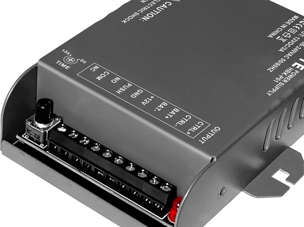 Uhppote Door Access Control Power Supply 12V For Electric Lock Intercom Camera (Input:110-240Vac To Output:12Vdc)