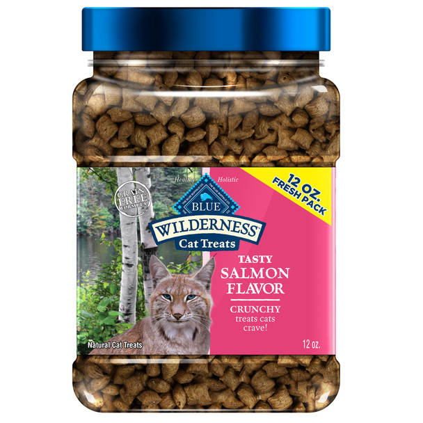Blue Buffalo Wilderness Soft Cat Treats Grain- And Protein-Rich Great For Training Chicken & Turkey Recipe 2-Oz. Bag