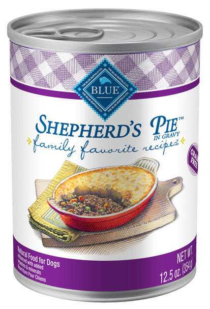 Blue Buffalo Family Favorites Adult Wet Dog Food Made With Natural Ingredients Sunday Chicken Dinner 12.5-Oz Can (Pack Of 12)