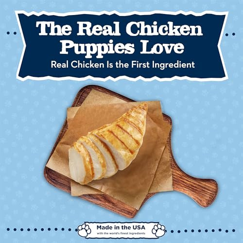 Blue Buffalo Baby Blue Training Treats Natural Puppy Soft Dog Treats Savory Chicken 4-Oz Bag