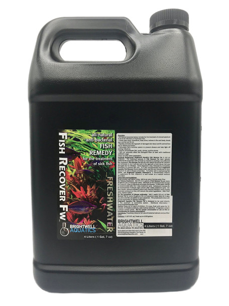 Brightwell Aquatics Brightwell Fish Recover Fw - All-Natural Fish Remedy For Treating Sick Freshwater Fish 500 Ml