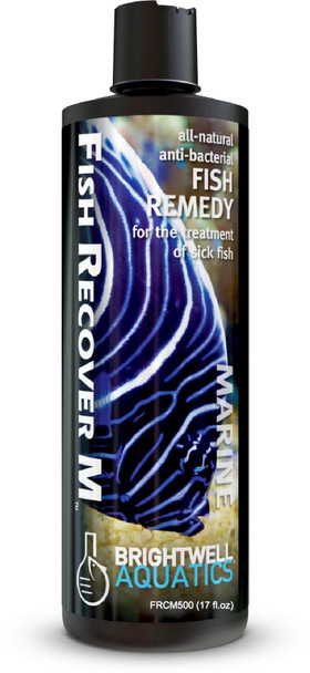 Brightwell Aquatics Fish Recover M Botanical Remedy For Treating Marine Fish Health Issues 250 Ml