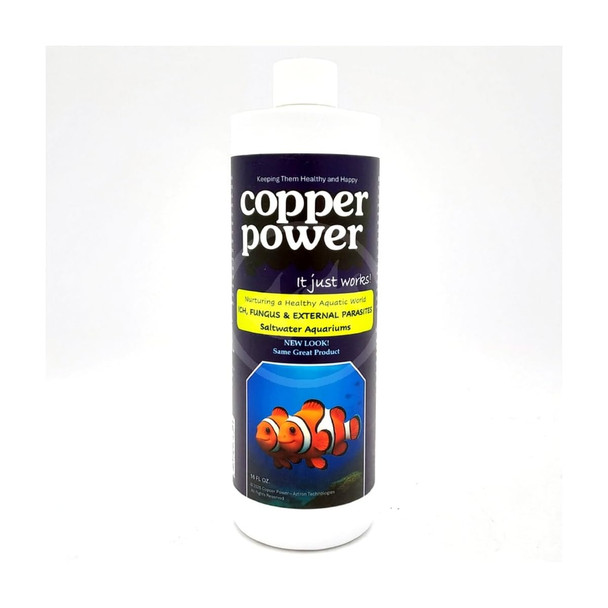 Copper Power (Endich) Acp0016B Blue Treatment For Marine Fish 16-Ounce