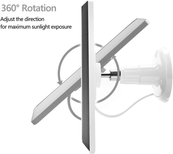 Solar Panel Camera Charger Fit for Arlo Essential Spotlight Gen 2/XL Spotlight 2nd Camera GO 1, Ring Spotlight Cam Plus/Spotlight Pro (Not for Spotlight Cam & Not for 1st 2nd gen) 5V Solar Panel Cable Solar Panel Camera Charger Fit for Arlo Essential Spotlight Gen 2/XL Spotlight 2nd Camera GO 1, Ring Spotlight Cam Plus/Spotlight Pro (Not for Spotlight Cam & Not for 1st 2nd gen) 5V Solar Panel Cable