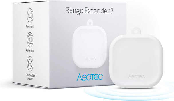 Z-Wave Hub Range Extender - Aeotec Range Extender 7 - Improves Performance and Range of Your Z-Wave Hub - SmartThings, Hubitat, Alarm.com, Ring, and More - Gen7 (One Pack) Z-Wave Hub Range Extender - Aeotec Range Extender 7 - Improves Performance and Range of Your Z-Wave Hub - SmartThings, Hubitat, Alarm.com, Ring, and More - Gen7 (One Pack)
