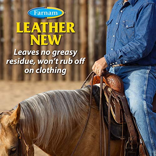 Farnam Leather Deep-Cleaning Conditioner And Restorer For Saddles And Leather 16 Ounces