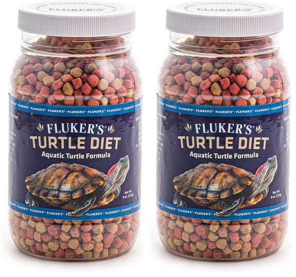 Fluker'S Aquatic Turtle Diet Food Pellets For Turtles 8 Oz