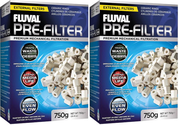 Fluval Pre-Filter Media - 750 Grams/26.45 Ounces