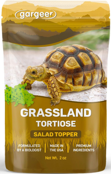 Gargeer 2Oz Forest Tortoise Food Supplement Flower Salad Mix Topper. Supercharge Juveniles & Adults Appetite Health & Immune System. Complete Diet Rich With Vitamins Made In The Usa. Enjoy